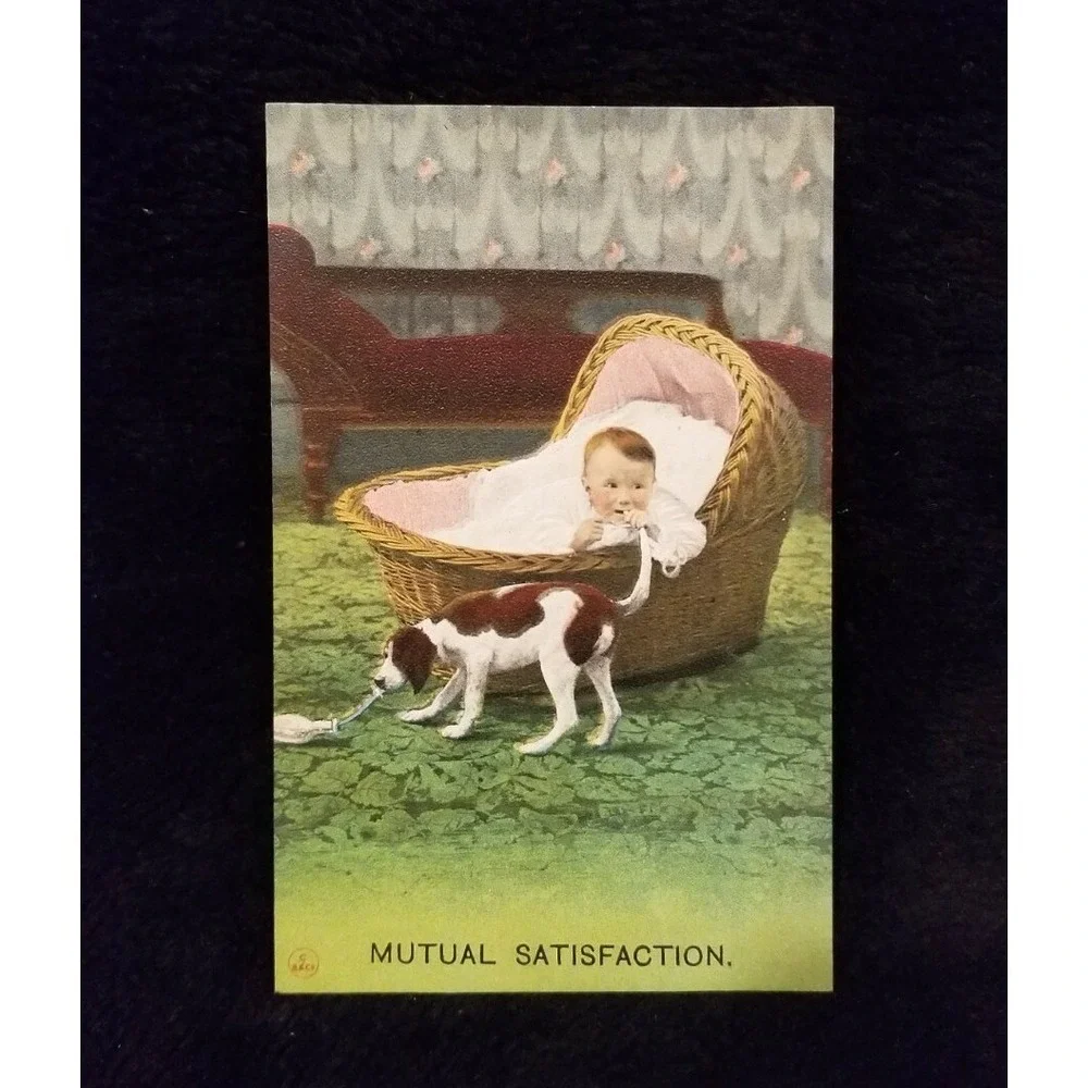 Lot Of 8‎ Antique Early Bamforth Funny Postcards UNUSED, UNPOSTED